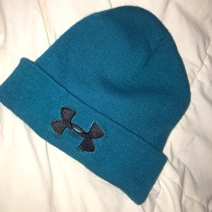 Teal Under Armour Beanie